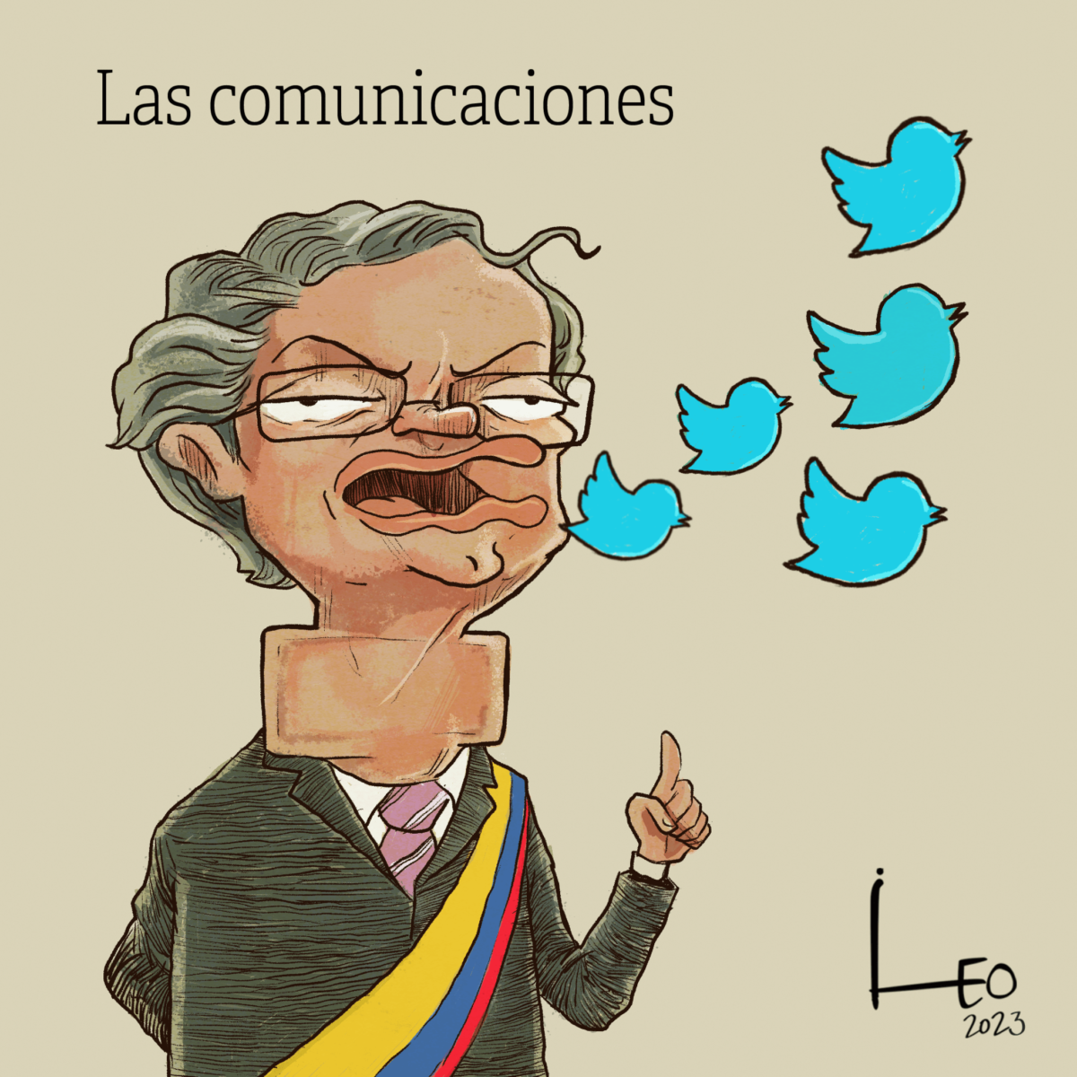 Las comunicaciones Leo Parra