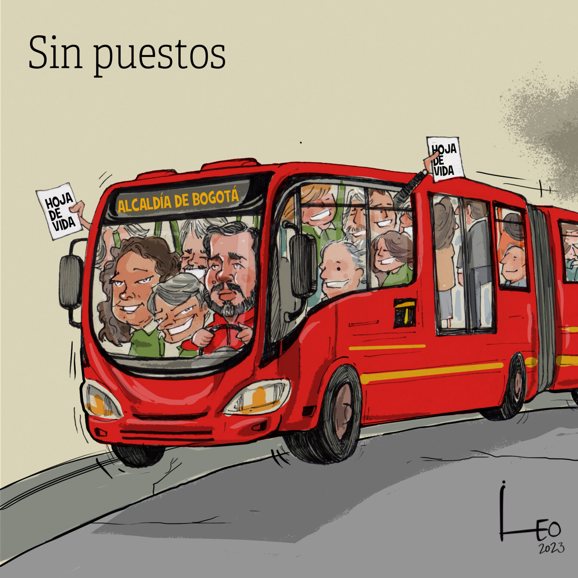 sin puestos