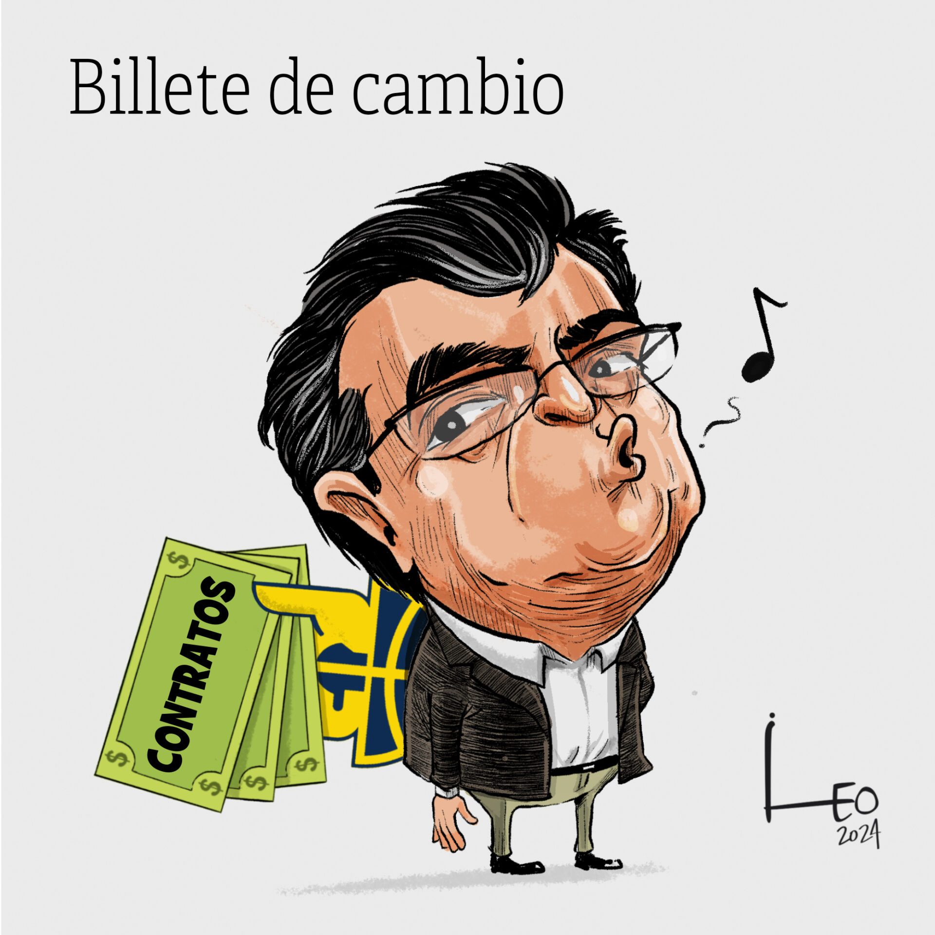 billete de cambio