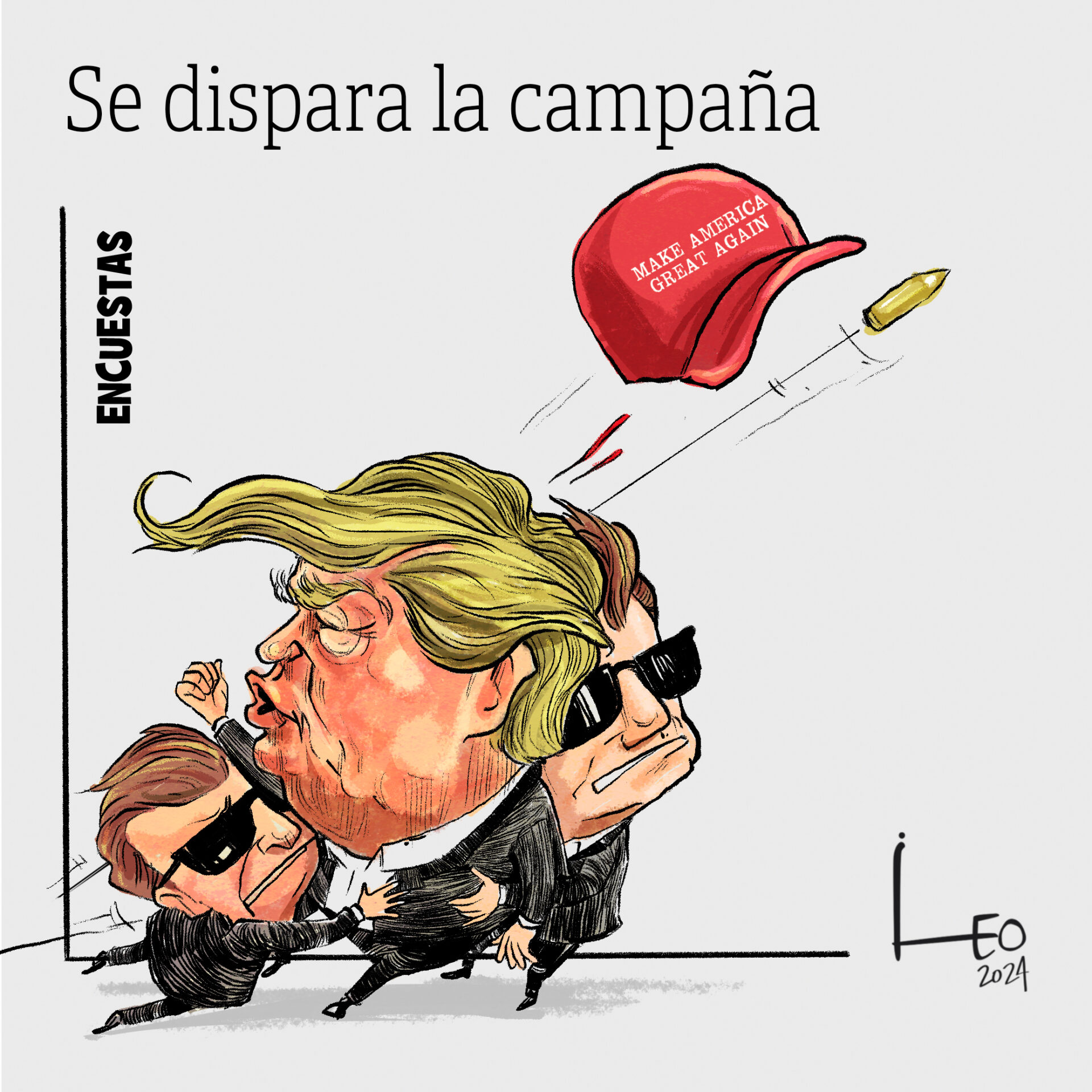 se dispara la campana trump