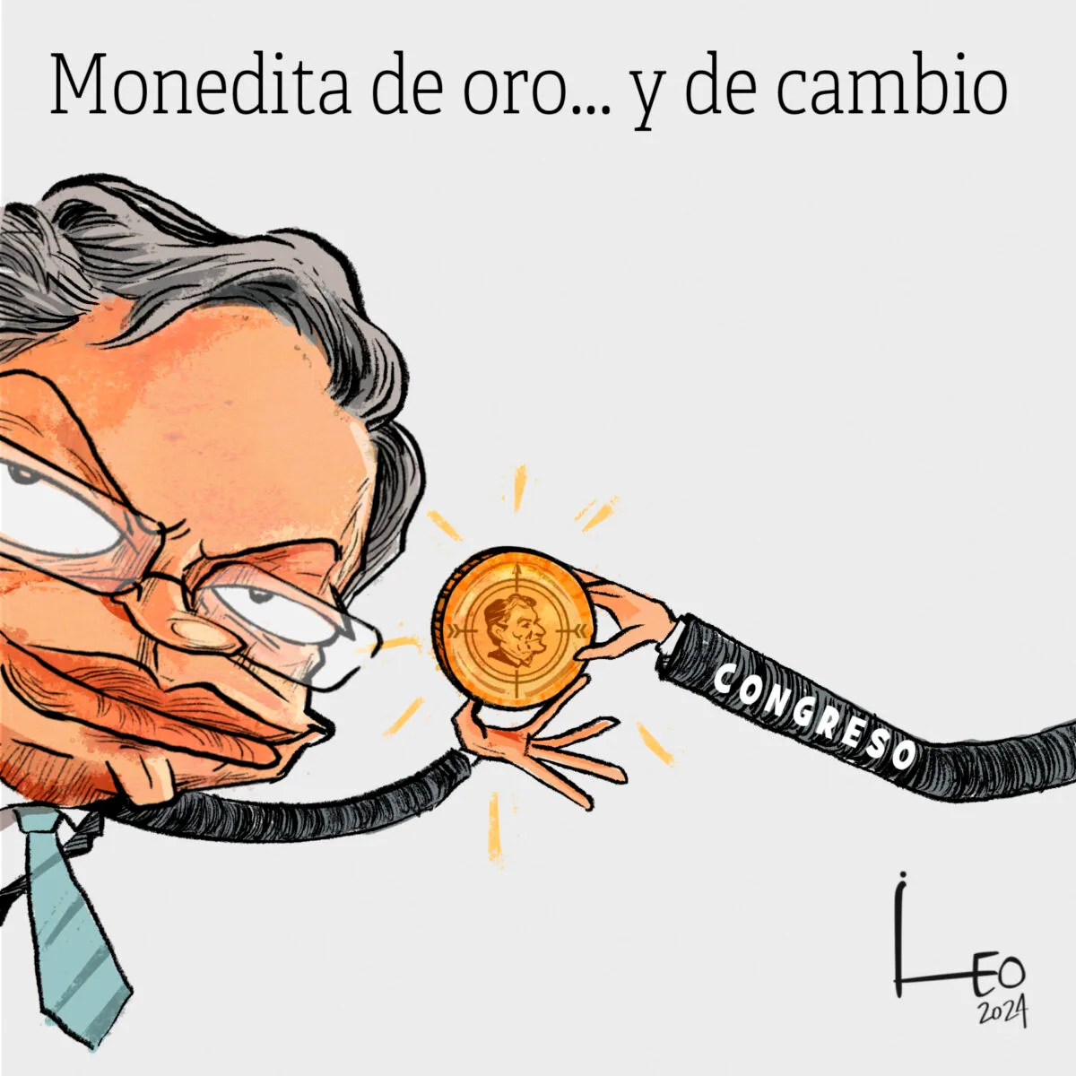 Monedita de oro… y de cambio