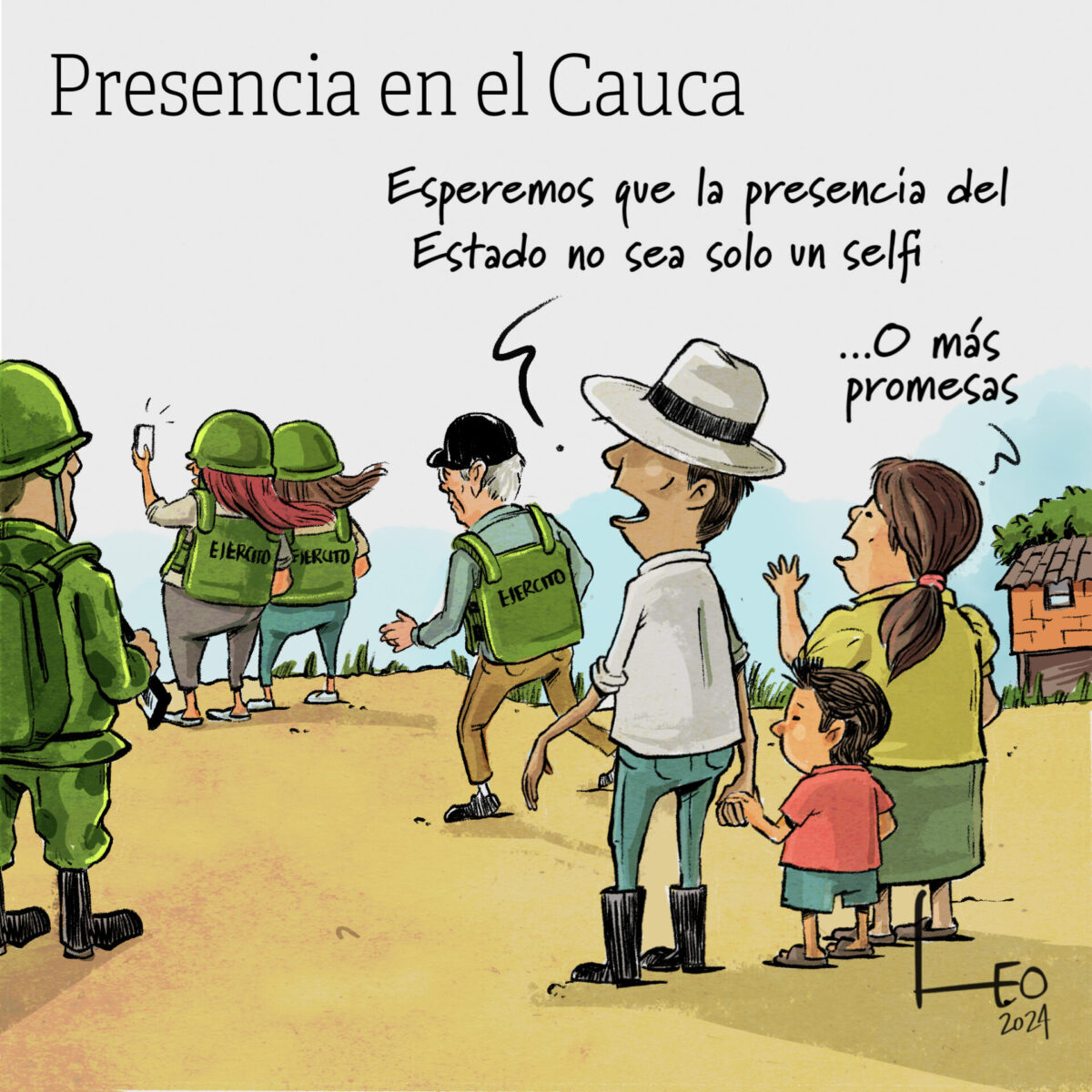 Presencia en el Cauca