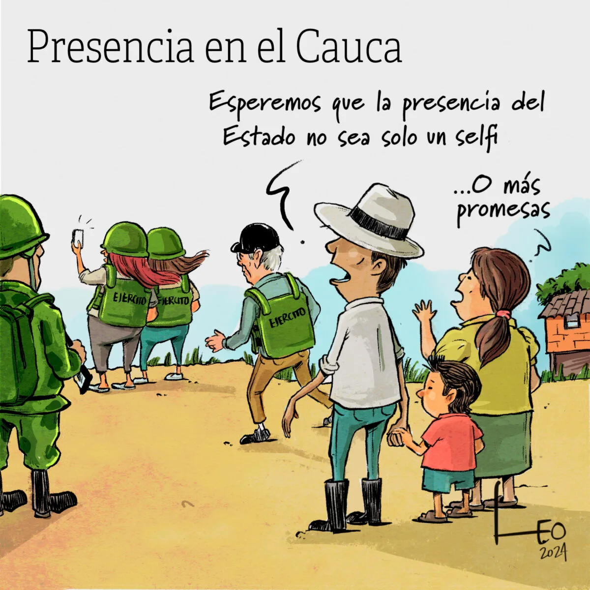 Presencia en el Cauca