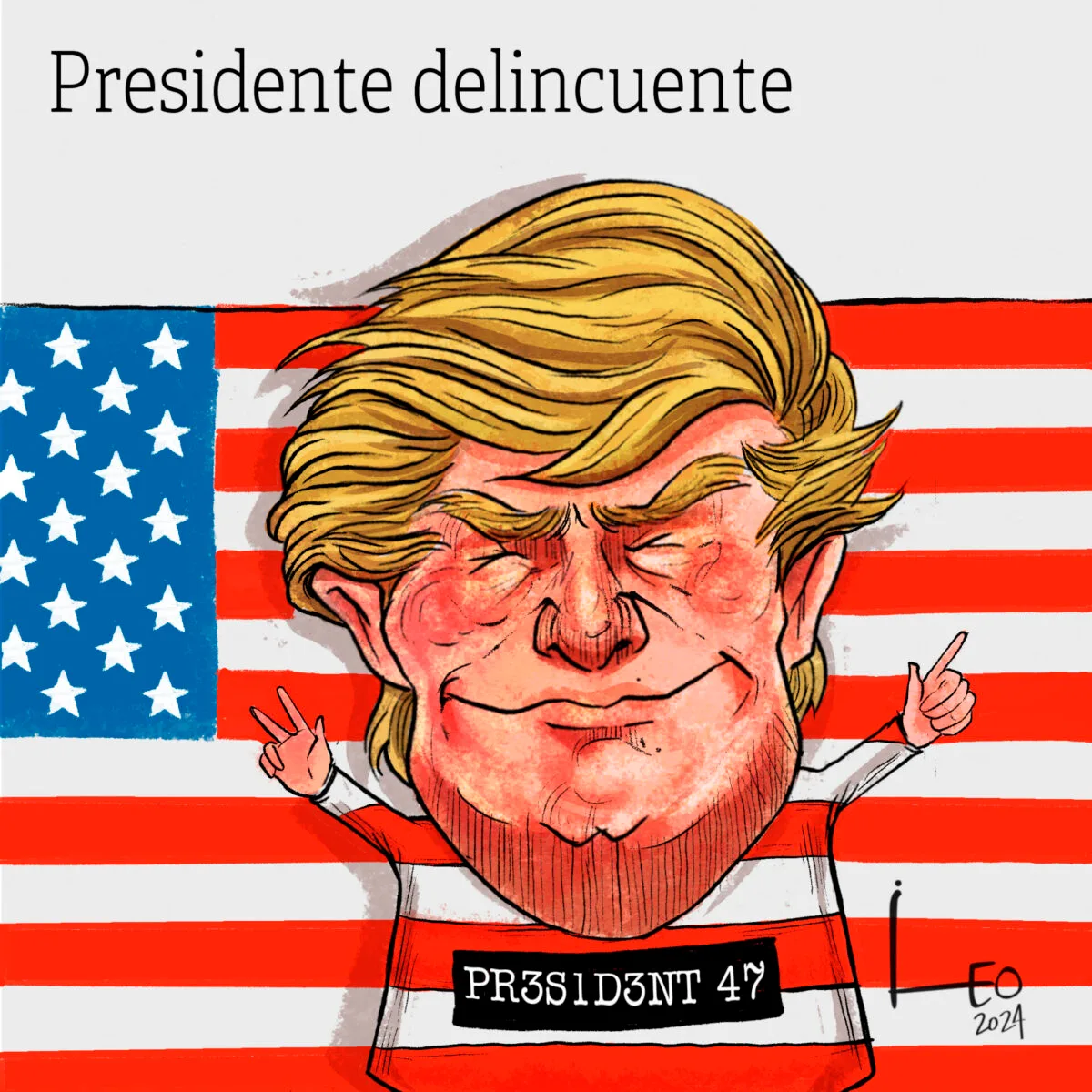 Presidente delincuente