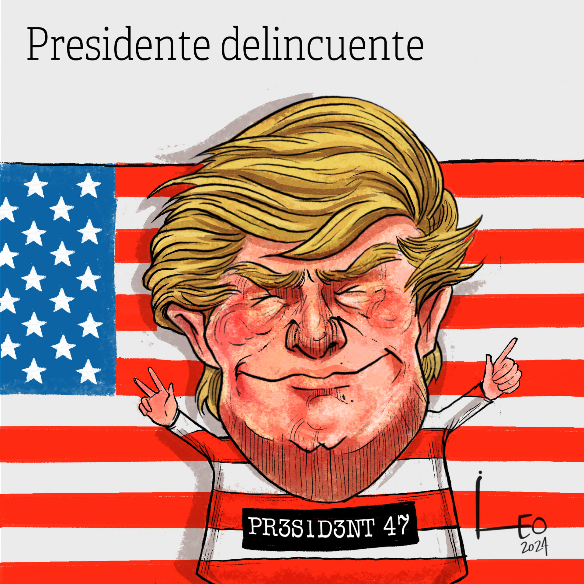 Presidente delincuente