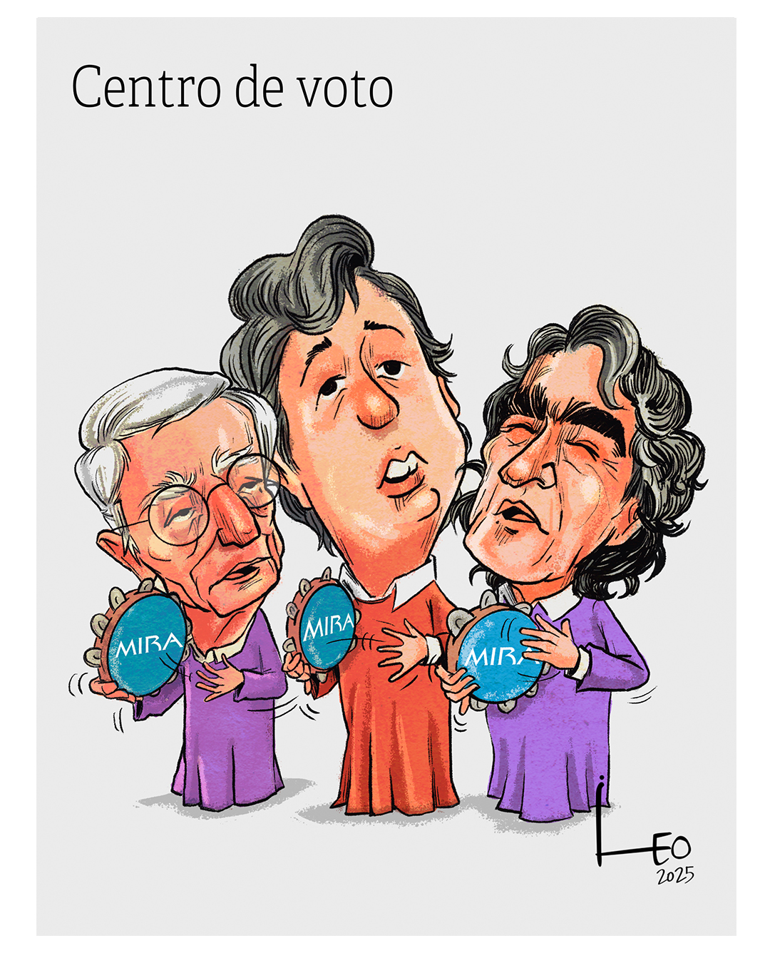 Robledo, Galán y Fajardo, Alianza Mira