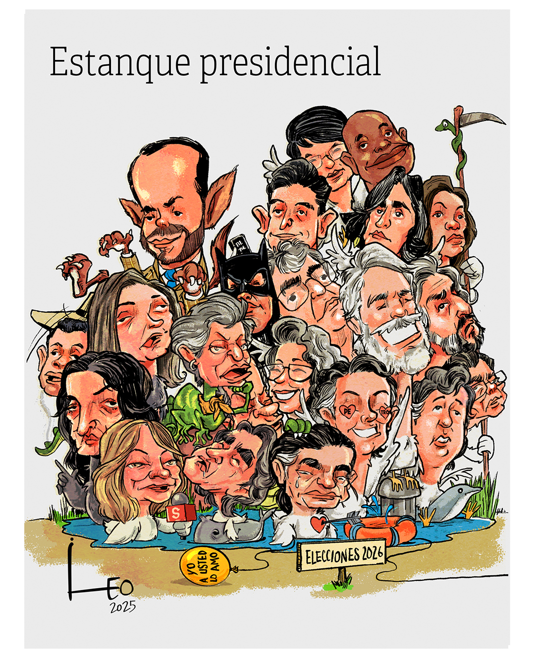Estanque presidencial 2026