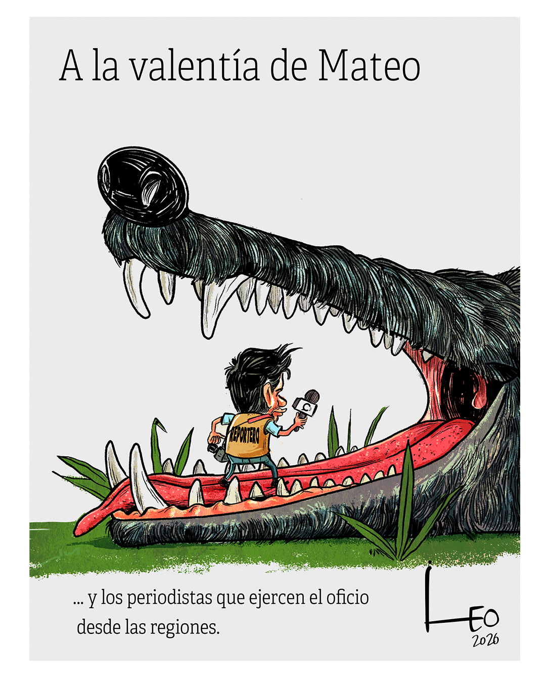 A la valentía de Mateo