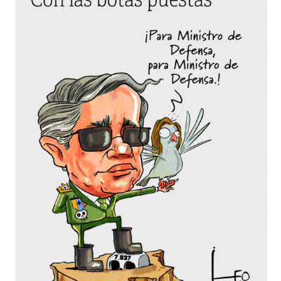 Con las botas puestas