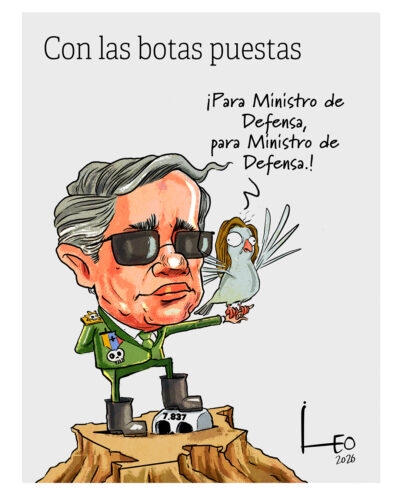 Con las botas puestas