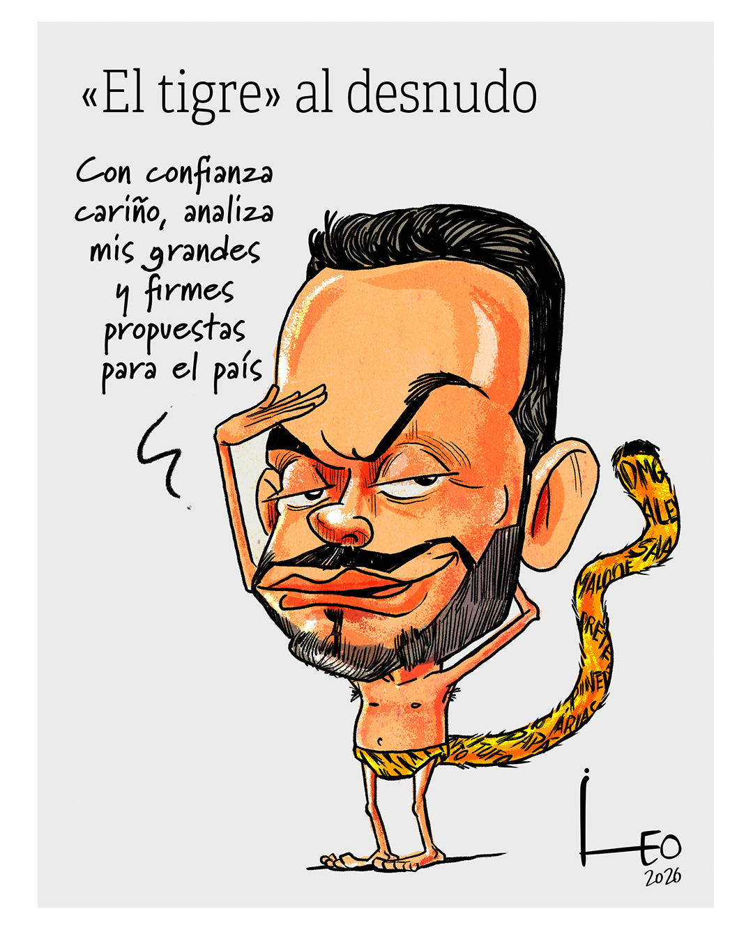 El tigre al desnudo