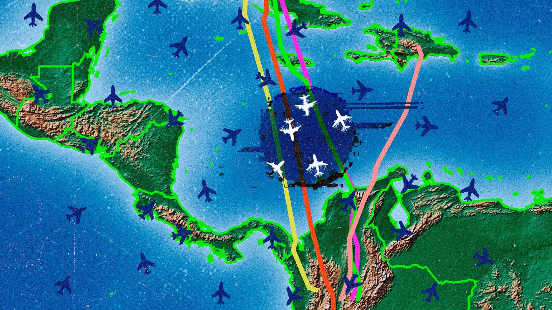 Bombas en el Caribe, turbulencia en el aire