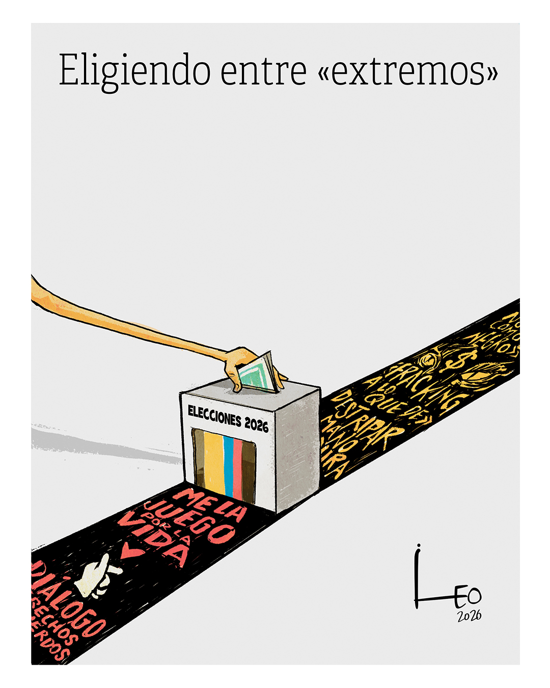 Eligiendo entre extremos