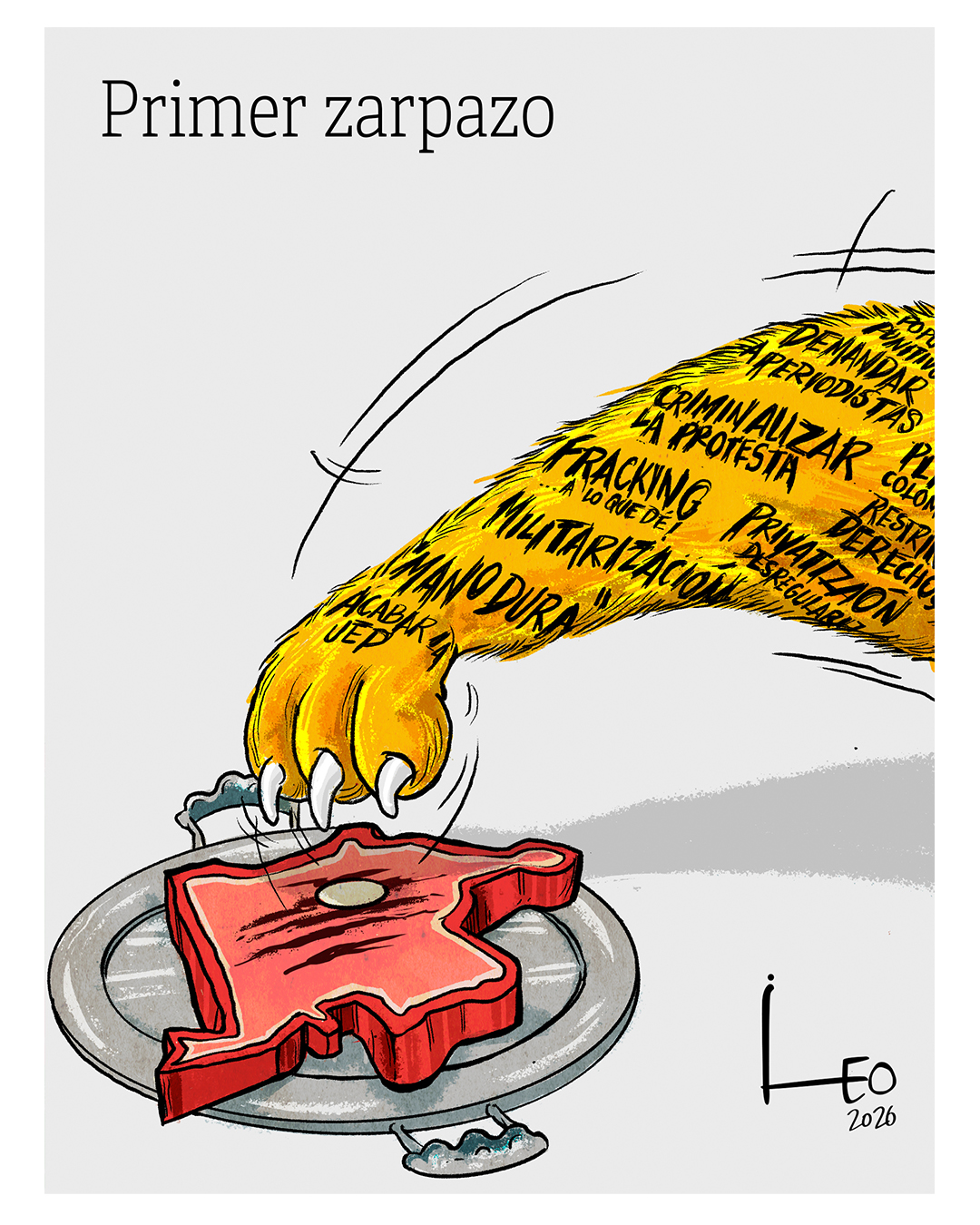 Primer zarpazo