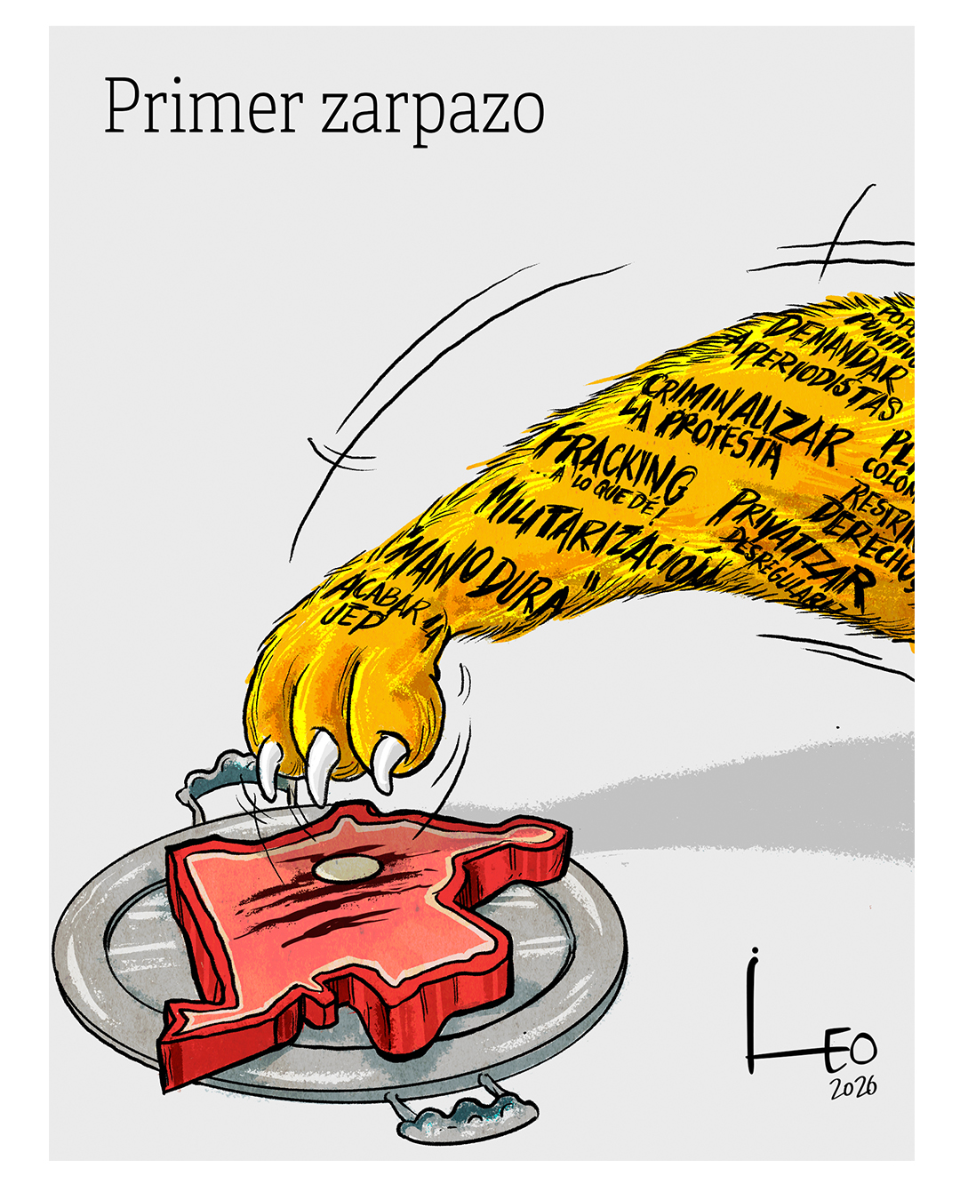 Primer zarpazo