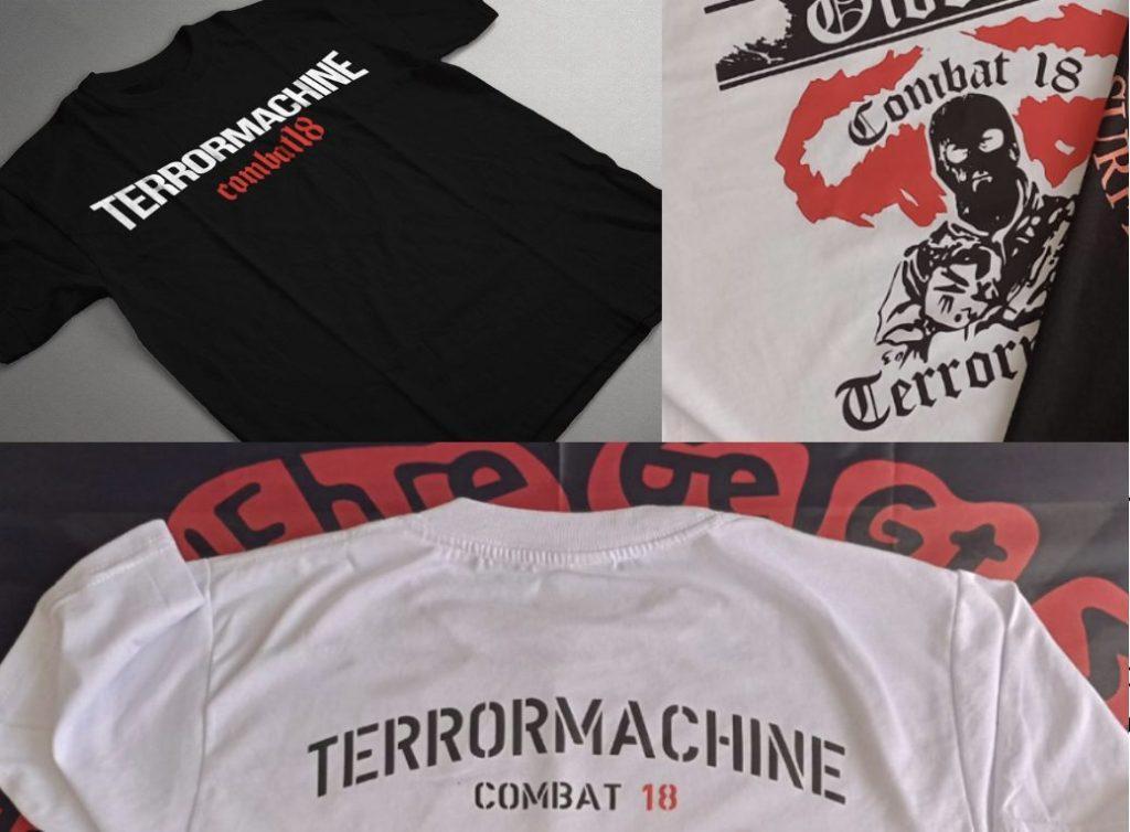 Camisetas con motivos de Combat 18