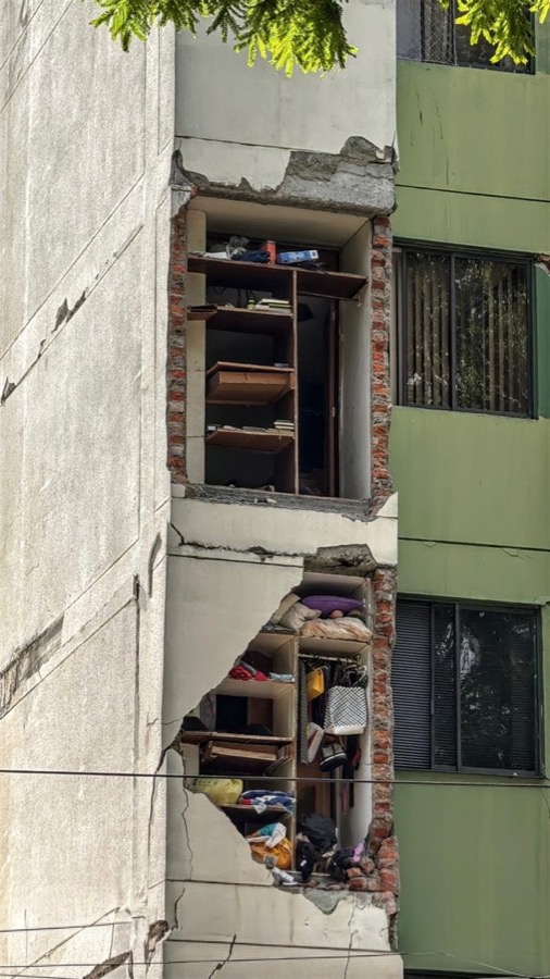 Edificio desalojado al sur de Cali
