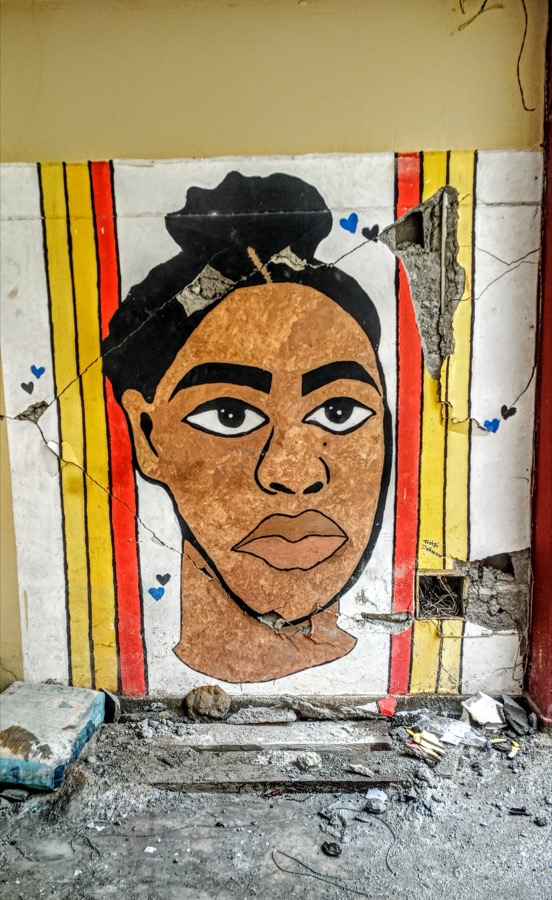 Mural de la Universidad Tecnológica del Chocó