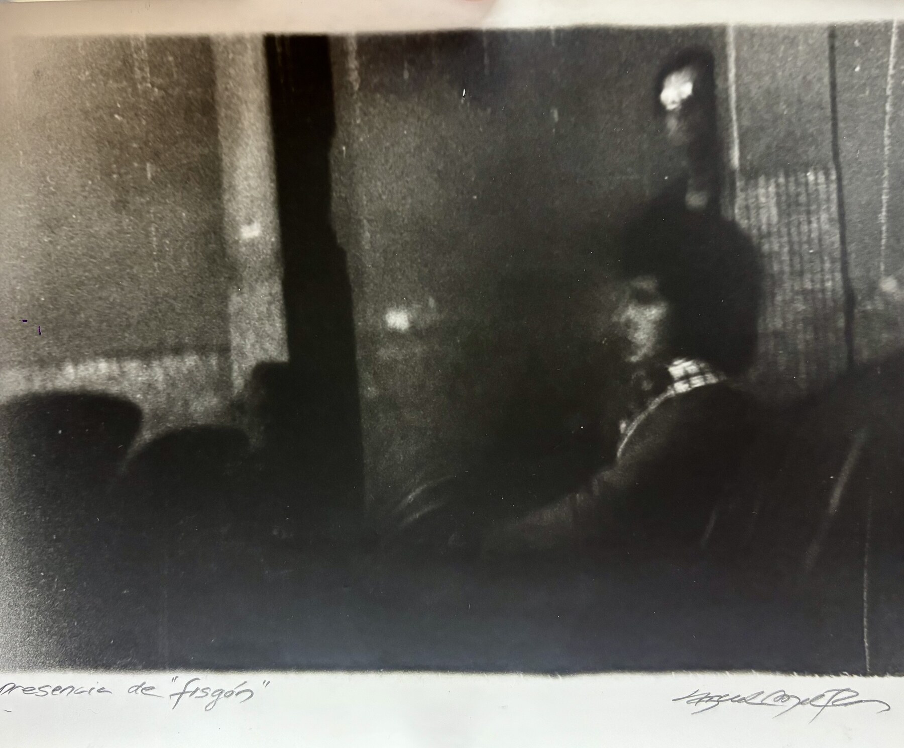 Fisgón (de la serie Faenza). Miguel Ángel Rojas