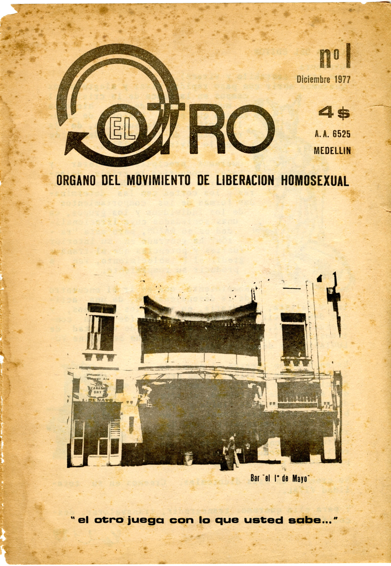 El Otro. Revista impresa, primer número